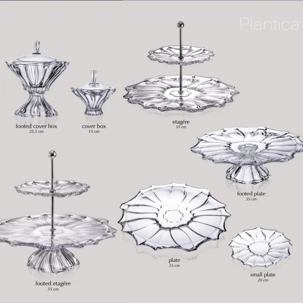 Aurum Plantica veľká misa na nohe 33 cm 