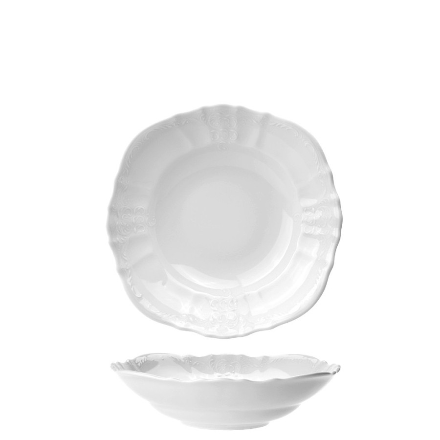 BERNADOTTE - Kompót. misa 13cm I.A., biela