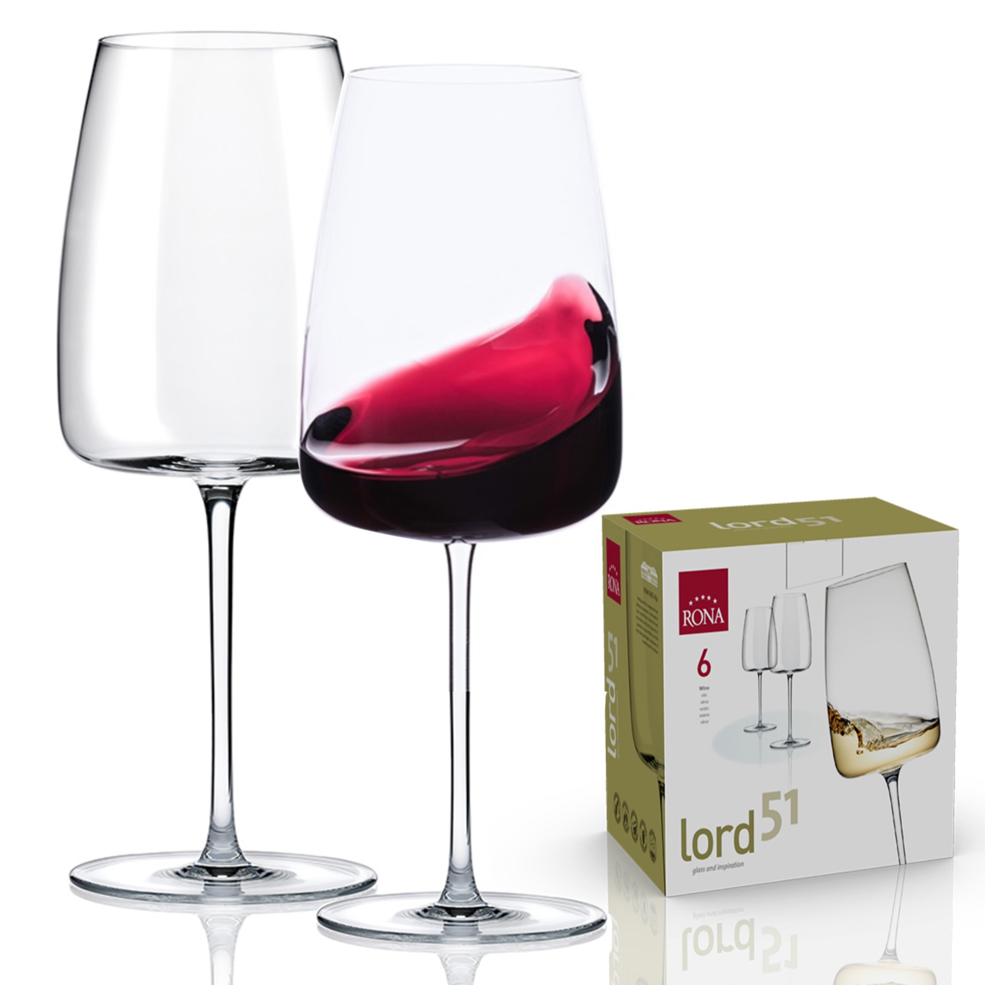 Poháre na víno Lord 510ml (6ks)