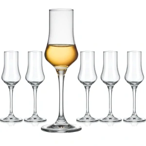 Poháre na destilát, grappa 100ml sada universal (6KS)