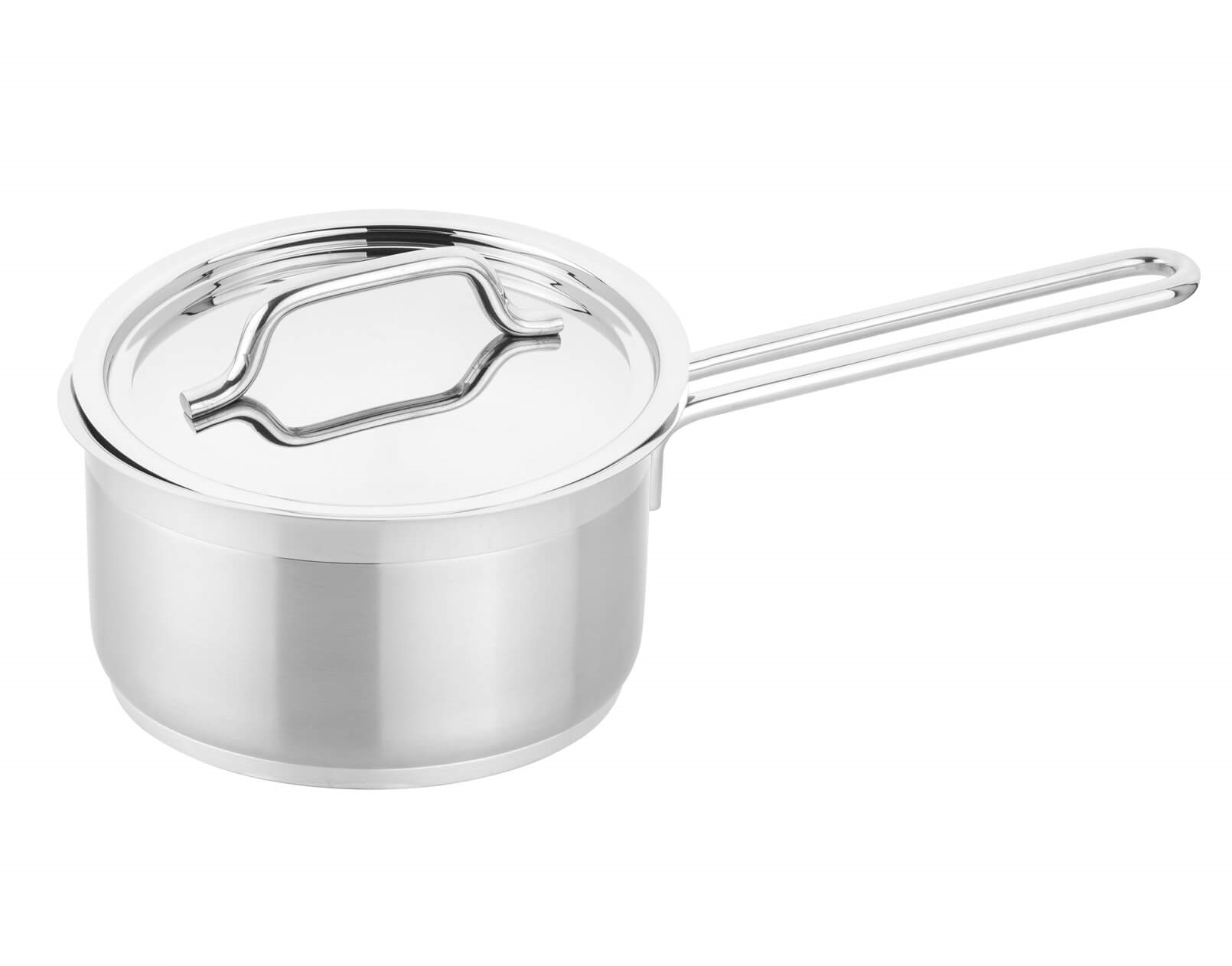 Nerezová rajnica s rúčkou 1,4 L a pokrievkou