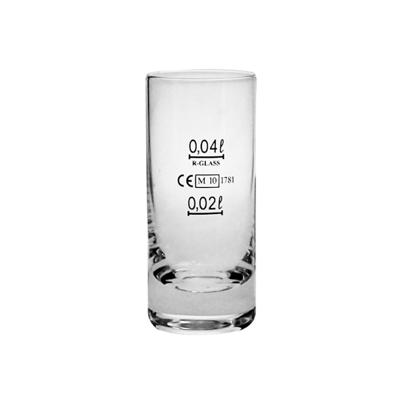 Pohár FAVORIT shot s ciachou 0,02l a 0,04l (24ks)