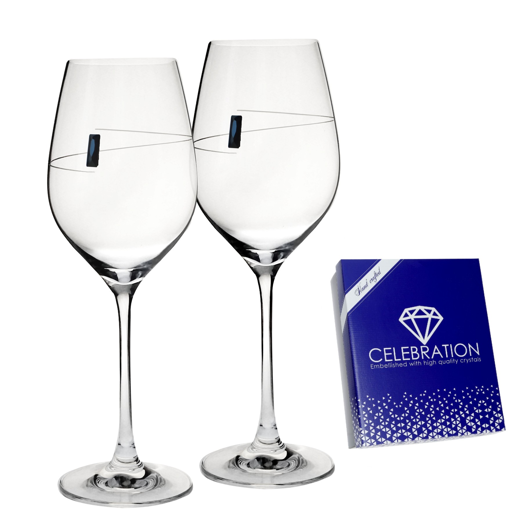 Pohár na víno 360ml Celebration 707C Crystals (2ks)
