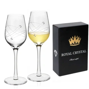 Poháre na likér UNI 75ml 27181 Crystals (2ks)