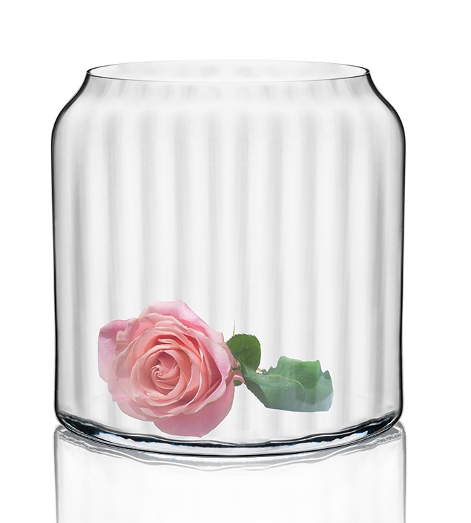 Váza 18,5cm s optišovým prevedením 5476/P