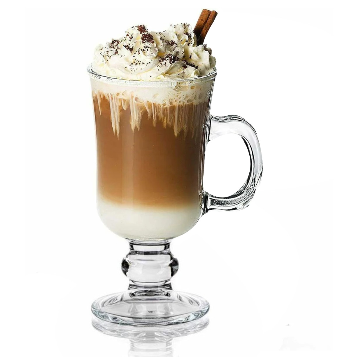 Poháre na latte s uškom (Irish coffee) 225ml / Venezia (6ks)