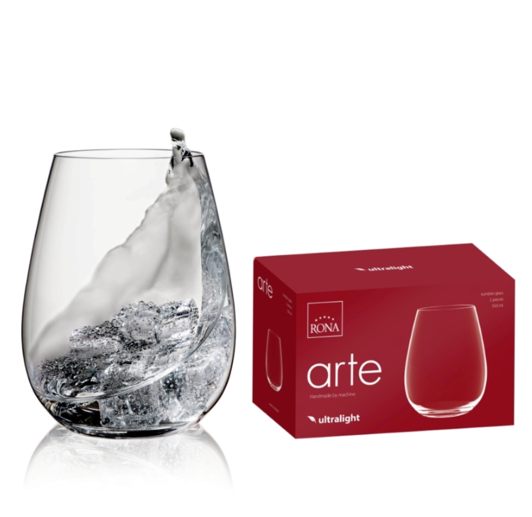 Poháre na nápoje ARTE 550ml (2ks)