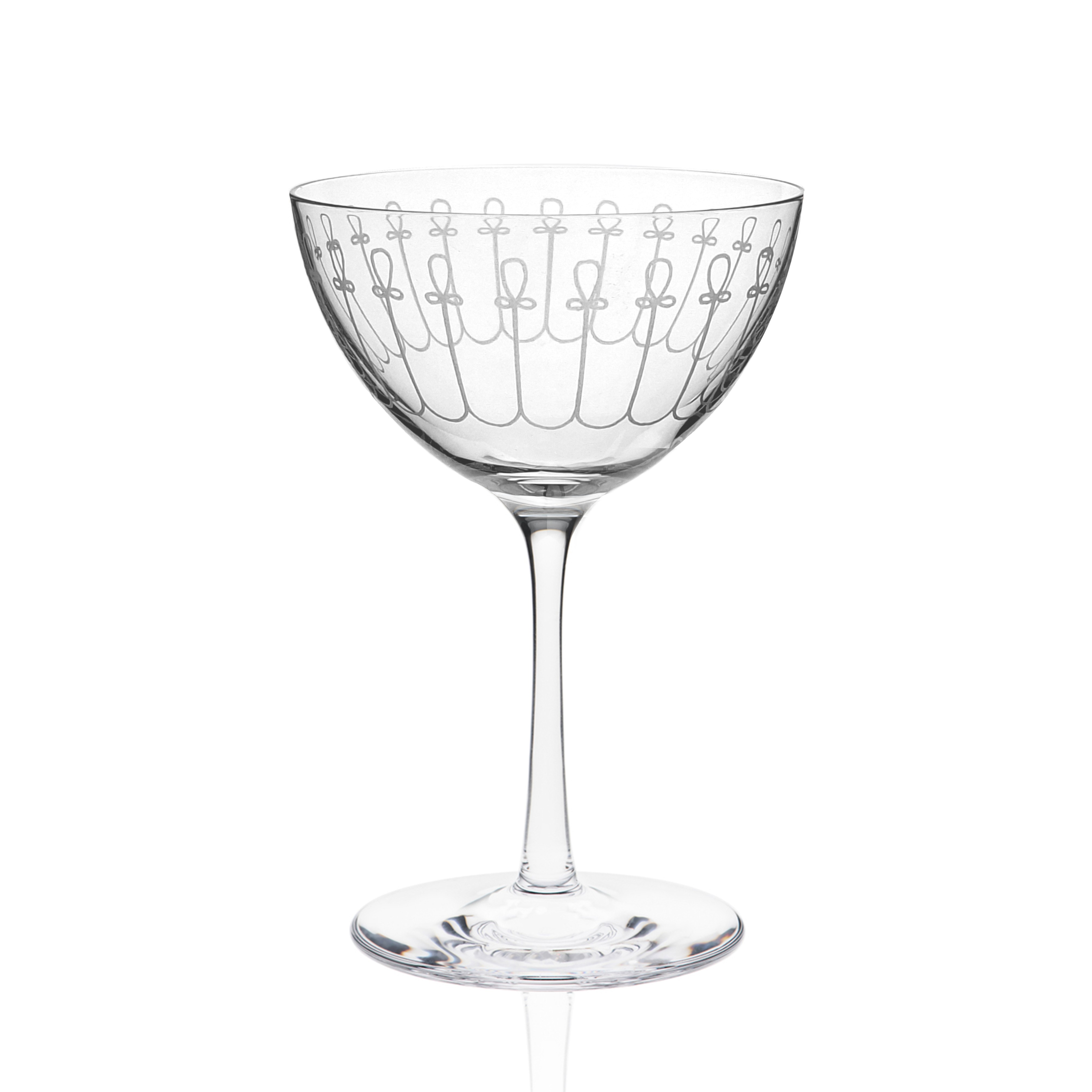 Koktejlové poháre NickNora 140ml dekor 999 (4ks)