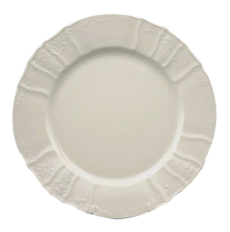 BERNADOTTE - misa plytká 30 cm, slonová kosť