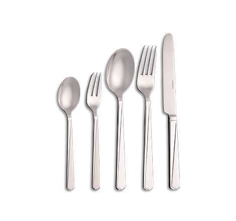 Príbory BETA 24D - leštené Berndorf Sandrik