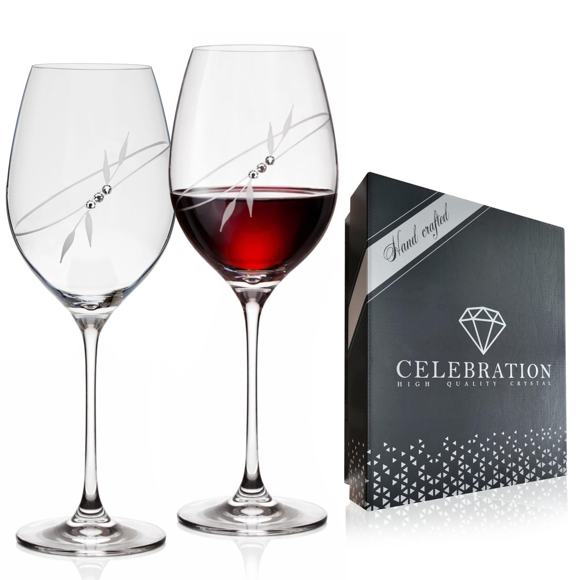 Poháre na víno 470ml Celebration 139 Crystals (2KS)