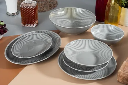 Misa kompótová DALIA GREY 17cm (1ks)