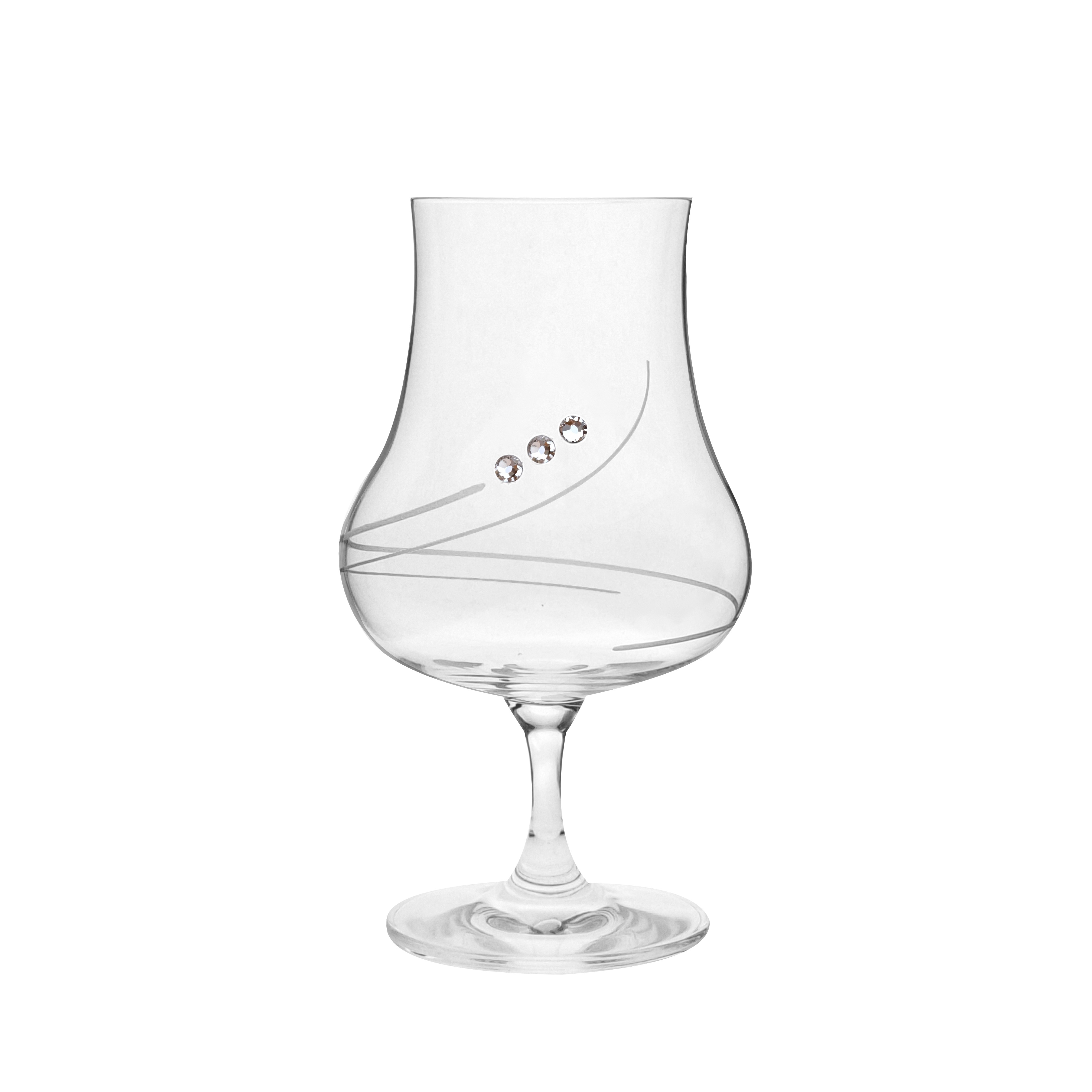 Poháre na rum 220ml dekor 34799 Crystals (4ks)