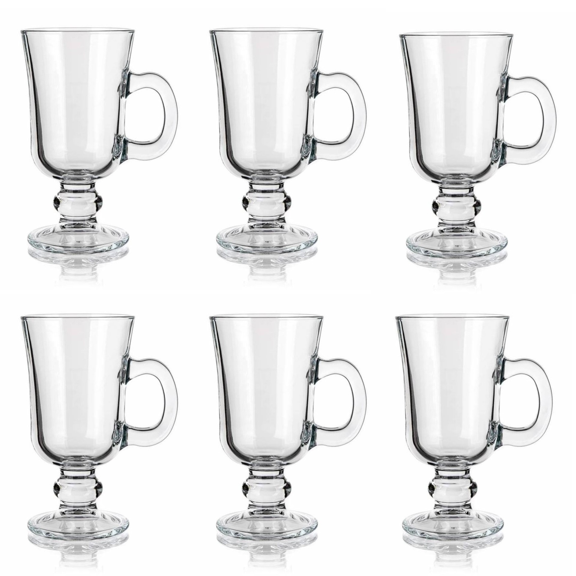 Poháre na latte s uškom (Irish coffee) 225ml / Venezia (6ks)