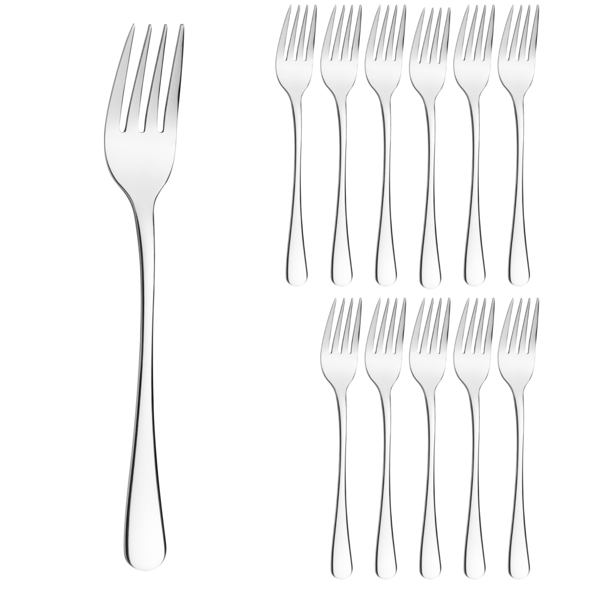 Príbor Hotel - vidlička dezertná Berndorf Sandrik (12ks)