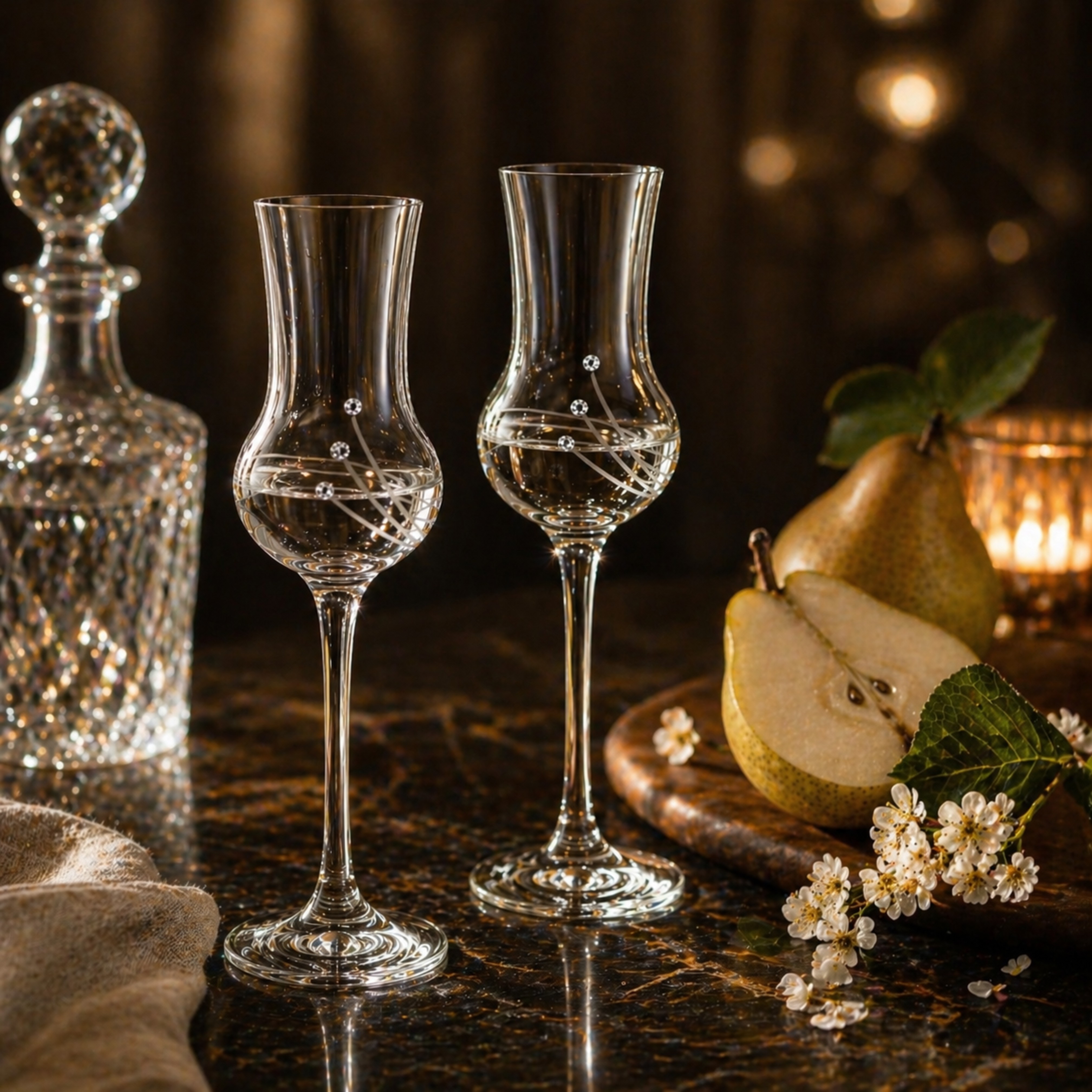 Luxusný set pohárov Grappa 70 ml 30538 Crystals (6 ks)