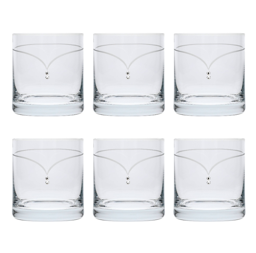 Whiskey 300ml 122 Swarovski Crystals (6KS)