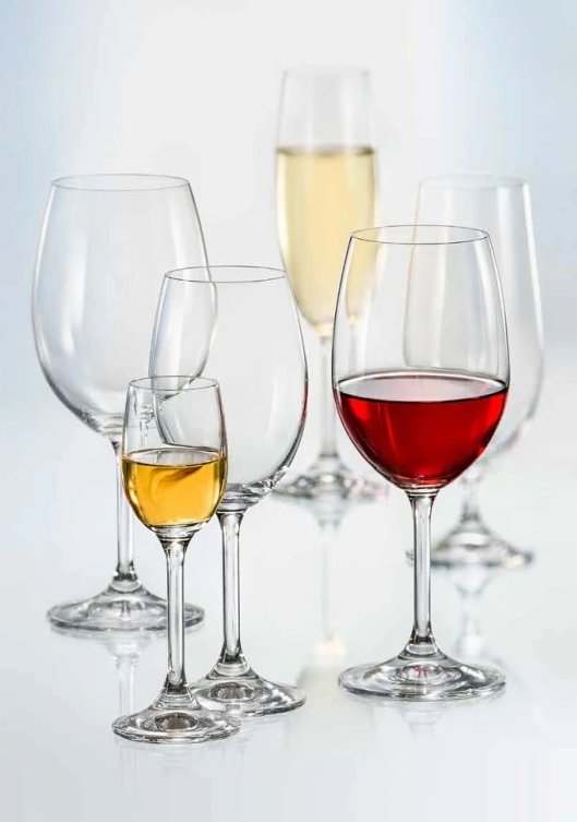 Poháre na víno LARA 350ml (6ks)