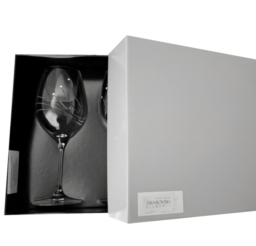 Poháre na destiláry s brusom SWAROVSKI 27072 (2 ks)