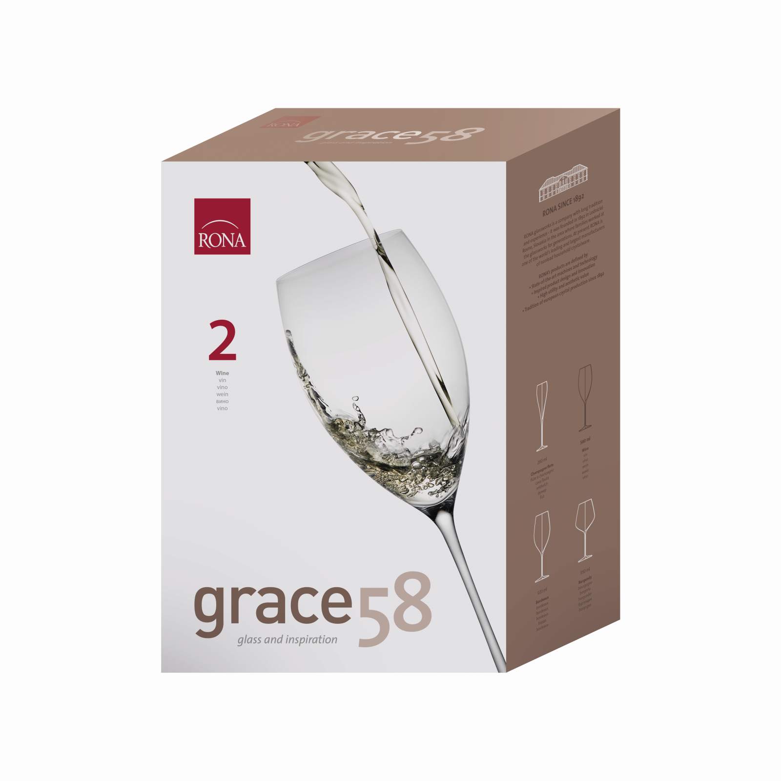 Grace 580ml na víno (2KS)