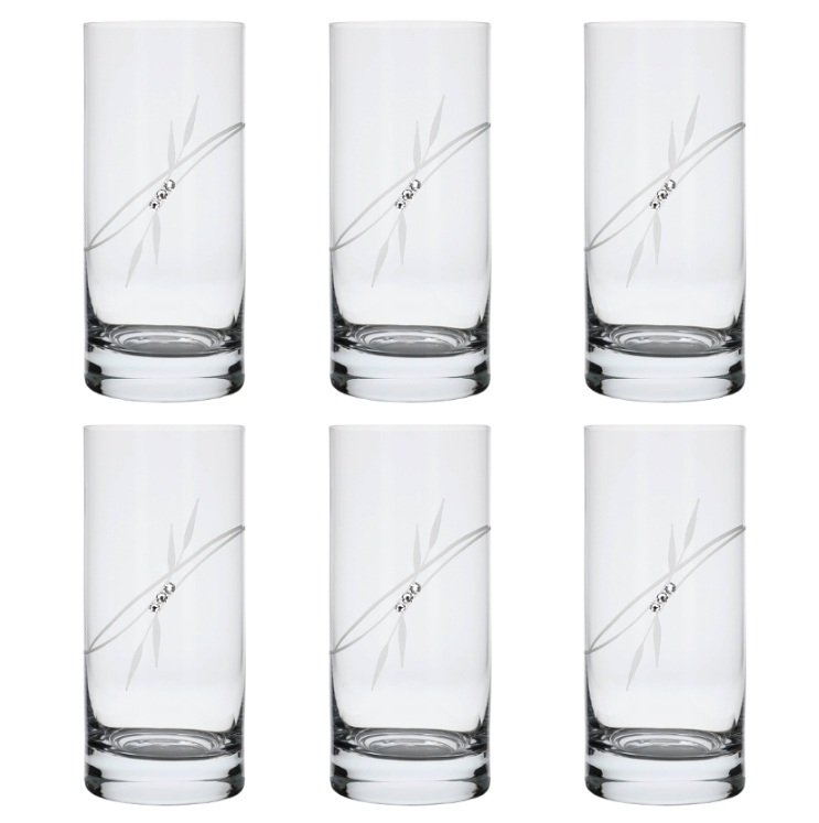 Pohár Long drink 250ml 139 Crystals (6KS)