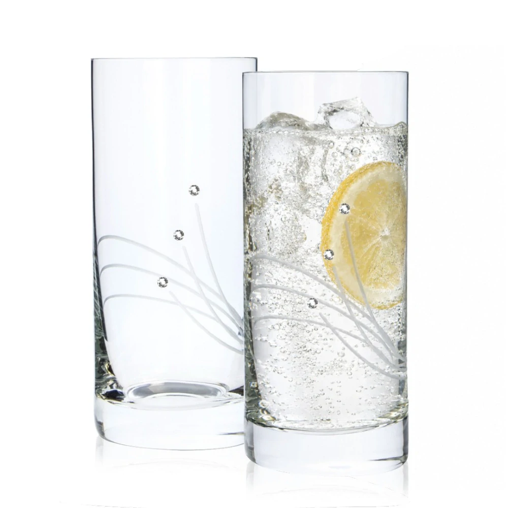 Poháre Long Drink 250ml 30538 Swarovski Crystals (6KS)