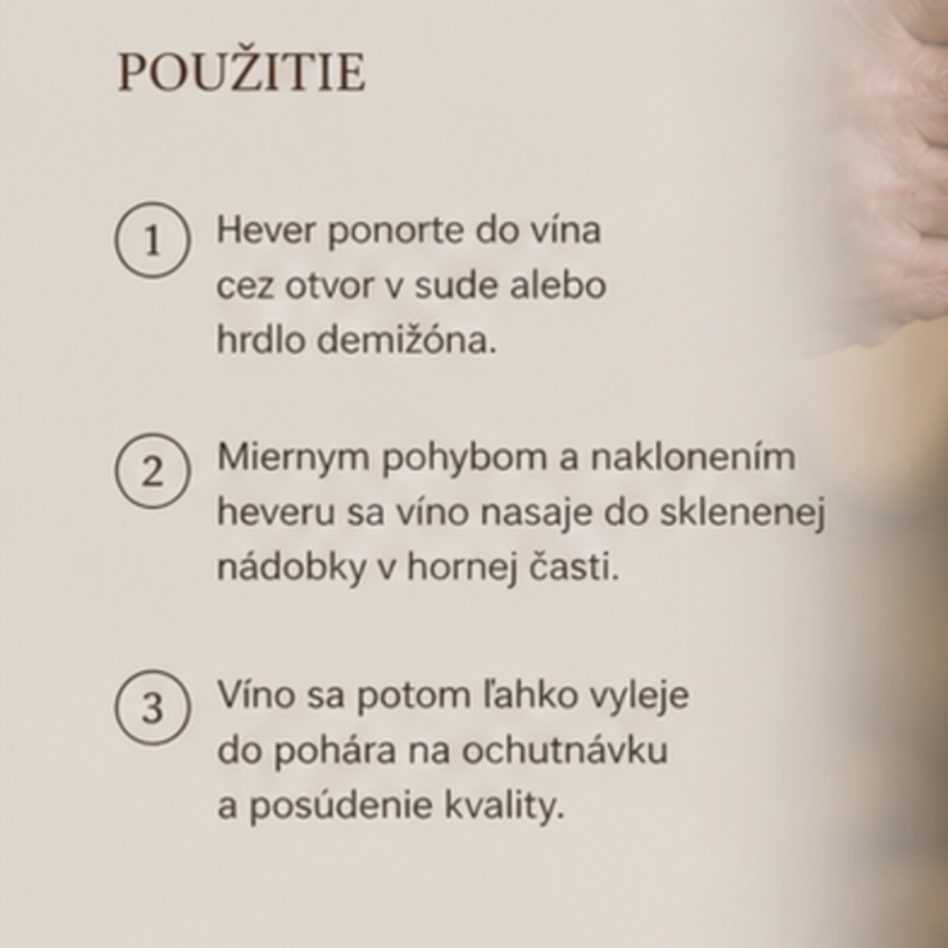 Hever na víno 1l sklenený so zátkou (1ks)