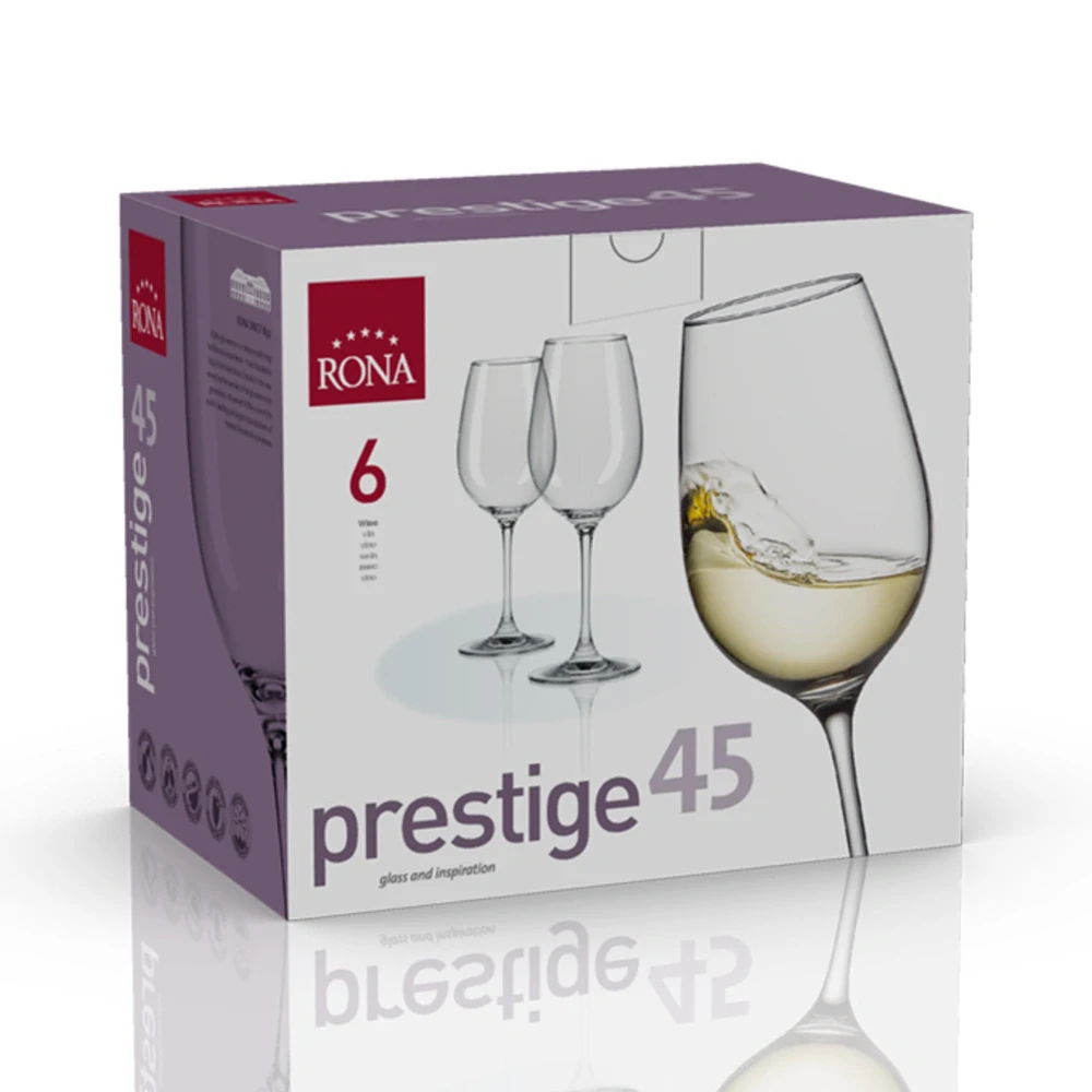 Poháre na víno Prestige 450ml (6KS)
