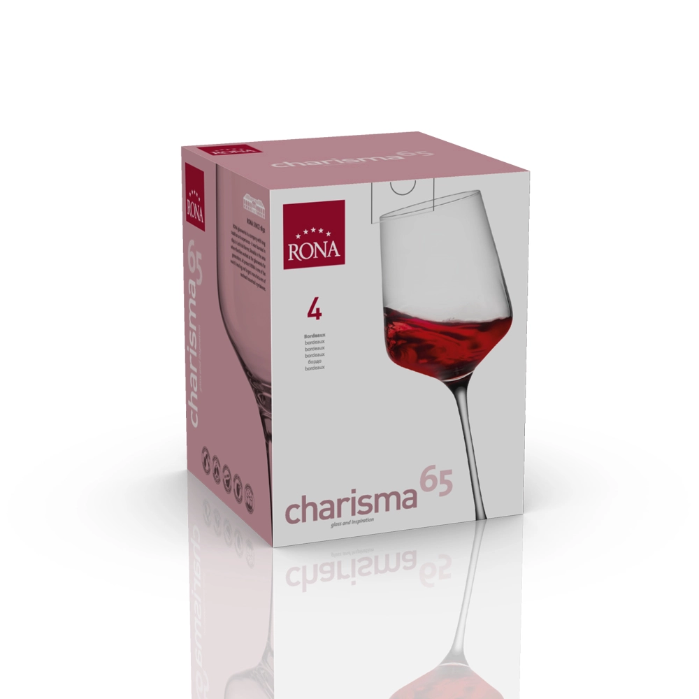 Poháre Charisma 650ml bordeaux (4KS)