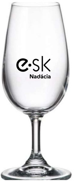 Ukážka dekorovania – Pohár s logom organizácie